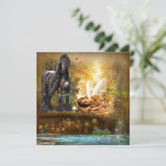 夢の妖精と馬のファンタジー (スタンド正面)