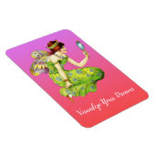 夢の妖精の磁石カラフルを視覚化 マグネット (右側)