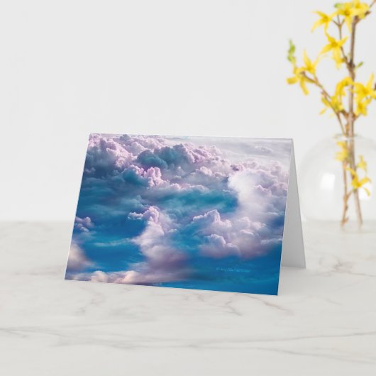 「夢の始まり」 カード (黄色い花)