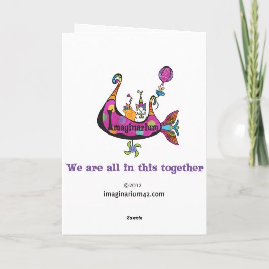 夢の子猫カード カード (裏面)