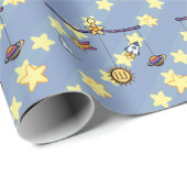 夢の宇宙モバイルラッピング紙 ラッピングペーパー (ロールコーナー)