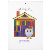 夢の家庭の図書館! クリップボード (裏面)