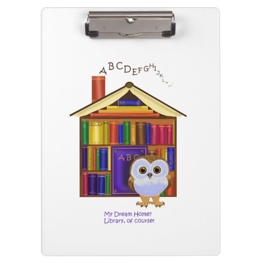 夢の家庭の図書館! クリップボード (正面)