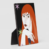 夢の少女 フォトプラーク (側面)