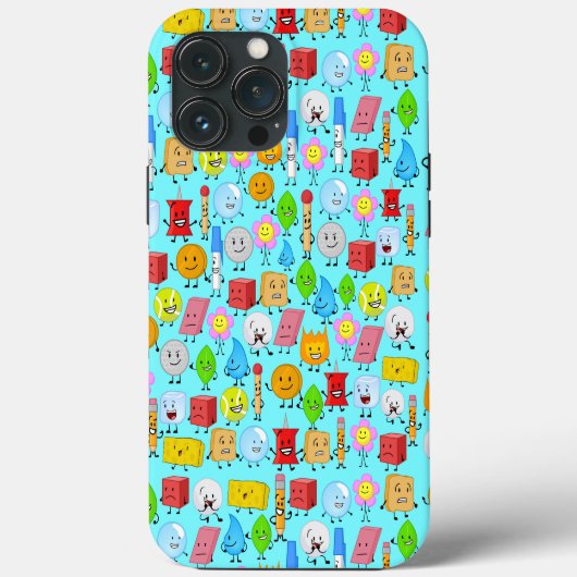 夢の島のパターンの戦い Case-Mate iPhoneケース (裏面)