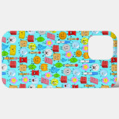 夢の島のパターンの戦い Case-Mate iPhoneケース (裏面 (横))