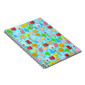 夢の島の模様のノートの戦い ノートブック (右側)