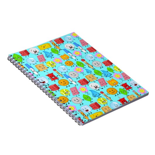 夢の島の模様のノートの戦い ノートブック (右側)