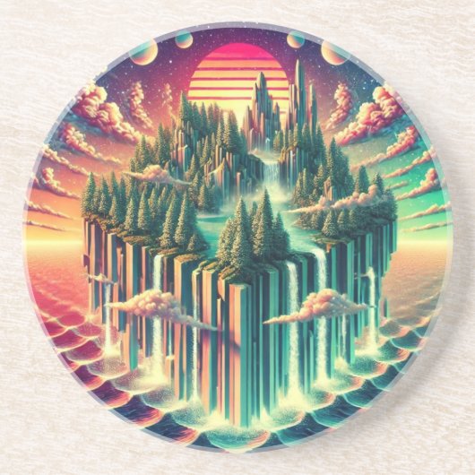 夢の島：比喩的な航海 コースター (正面)