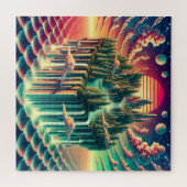 夢の島：比喩的な航海 ジグソーパズル (横)