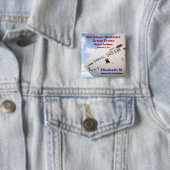 夢の巡航のパーソナライズな名前Pin 缶バッジ (インサイチュ)