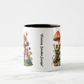 「夢の庭の風景」 ツートーンマグカップ (中央)