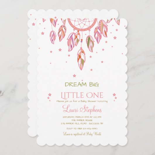 夢の招待状 招待状 (正面/裏面)