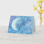 夢の挨拶状 カード (黄色い花)