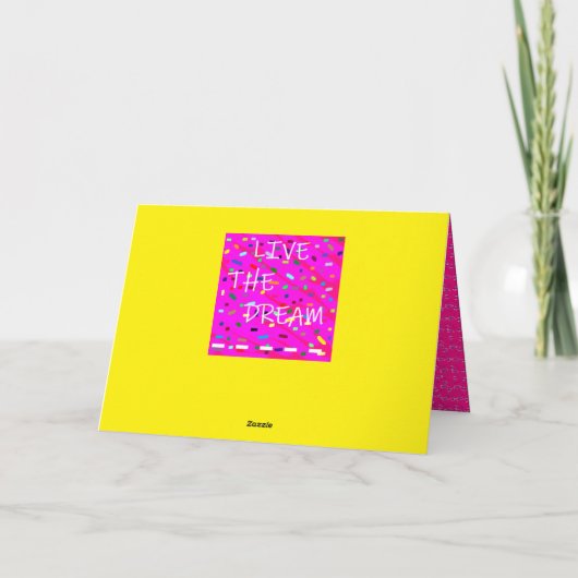 夢の文字を生きる カード (裏面)