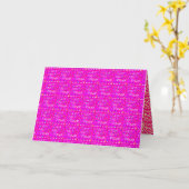 夢の文字を生きる カード (黄色い花)