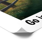 夢の方向に進む ポスター (角)