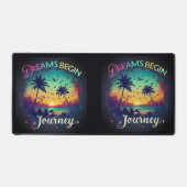 夢の旅を始める デスクマット (正面)