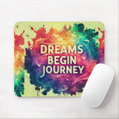 夢の旅を始める マウスパッド (マウス)