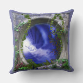 夢の旅 クッション (裏面)