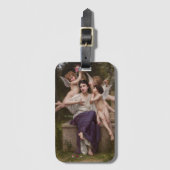 夢の春，レーヴデプリンテンプスバイブーゲロー ラゲッジタグ (正面縦)