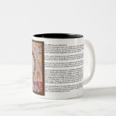 夢の時間を夢見るエロイ・ジェラ(ゴアナ) ツートーンマグカップ (正面右)