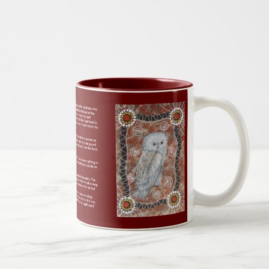 夢の時間を描くマグ ツートーンマグカップ (右)