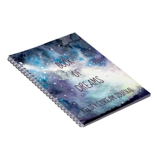 夢の書パーソナライズされた ノートブック (右側)