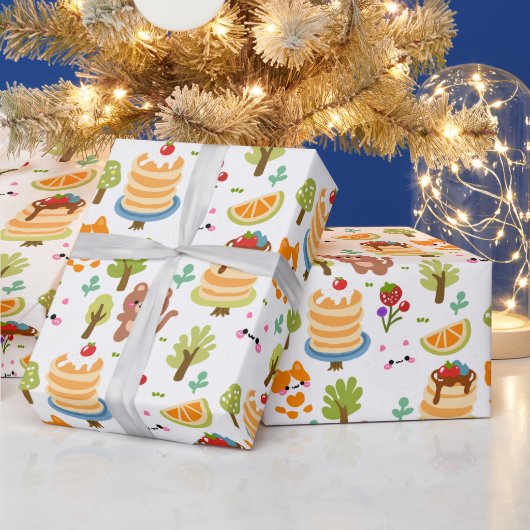 夢の朝食の国 (下記参照) ラッピングペーパー (クリスマス)