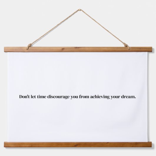 夢の木の上に壁のタペストリーを達成 吊り下げ型タペストリー (正面)