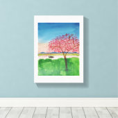 夢の木 キャンバスプリント (インサイチュ (ウッドフロア))