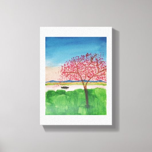 夢の木 キャンバスプリント (正面)