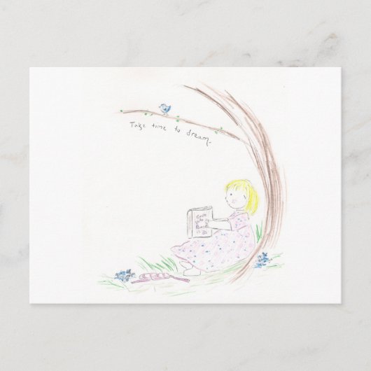 夢の本 ポストカード (正面)