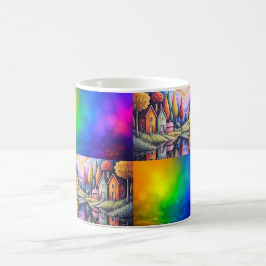 夢の村マグ コーヒーマグカップ (中央)