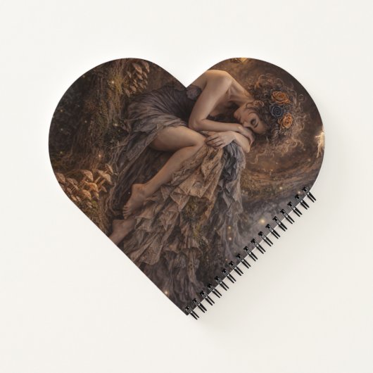 夢の森の夢見る人 ノートブック (裏面)