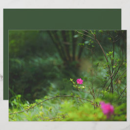 夢の森の花 スクラップブックペーパー