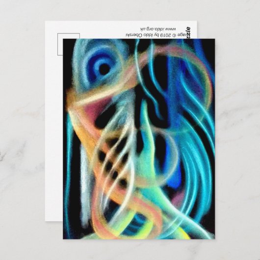 夢の森 ポストカード (正面/裏面)