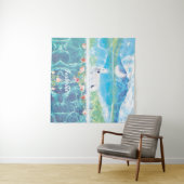 夢の楽園のユニコーン タペストリー (インサイチュ(横))