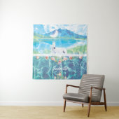 夢の楽園のユニコーン タペストリー (インサイチュ)