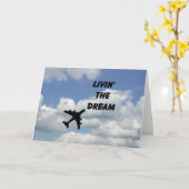 夢の水平カードを生きる カード (黄色い花)