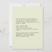 夢の海のレモンアイランド カード (裏面)