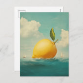 夢の海のレモンアイランド シーズンポストカード (正面/裏面)