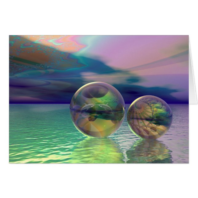 夢の海カード (正面横)