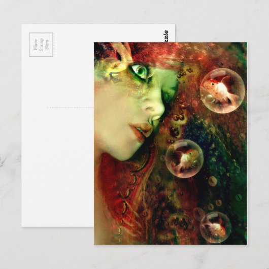 夢の深い ポストカード (正面/裏面)