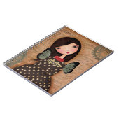 夢の混合メディアの芸術のノートジャーナル ノートブック (左側)