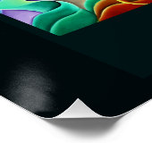 『夢の渦』の光沢のあるポスター ポスター (コーナー)