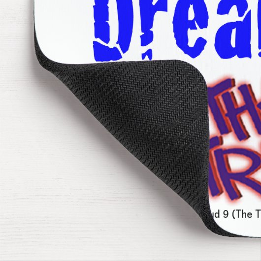 夢の生きたの種族保って下さい マウスパッド (コーナー)