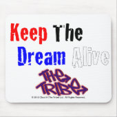 夢の生きたの種族保って下さい マウスパッド (正面)