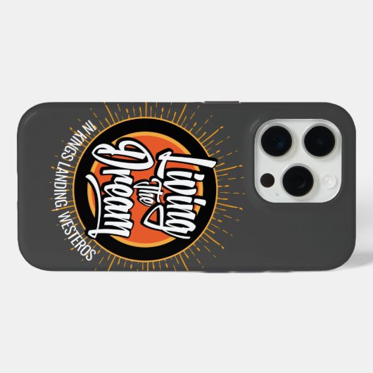 夢の生活を送る ケースメイト iPhoneケース Case-Mate iPhoneケース (裏面 (横))