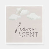 夢の男女兼用天国がジェンダーの暴露を送信 スタンダードランチョンナプキン (正面)